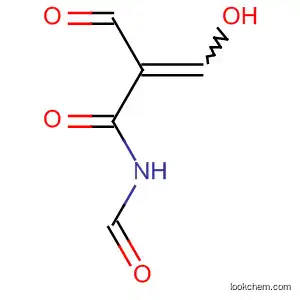 Molecular Structure of 477936-89-3 (2-Propenamide, N,2-diformyl-3-hydroxy-)