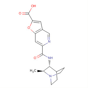 Furo[3,2-c]pyridine-2-carboxylic acid,  6-[[[(2S,3R)-2-methyl-1-azabicyclo[2.2.2]oct-3-yl]amino]carbonyl]-