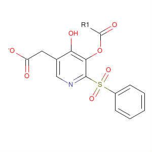 4-Pyridinol, 2-(phenylsulfonyl)-, acetate (ester)