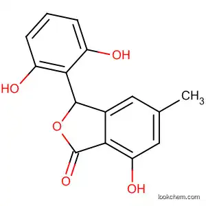 Molecular Structure of 479350-63-5 (1(3H)-Isobenzofuranone, 3-(2,6-dihydroxyphenyl)-7-hydroxy-5-methyl-)