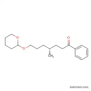 1-Heptanone, 4-methyl-1-phenyl-7-[(tetrahydro-2H-pyran-2-yl)oxy]-,
(4R)-