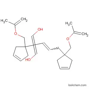 Molecular Structure of 502850-45-5 (Cyclopentene,
4,4'-[2-butene-1,4-diylbis(oxymethylene)]bis[4-[(2-propenyloxy)methyl]-)