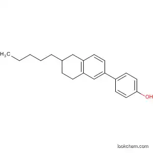Phenol, 4-(5,6,7,8-tetrahydro-6-pentyl-2-naphthalenyl)-