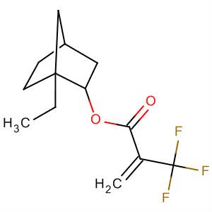 2-Propenoic acid, 2-(trifluoromethyl)-, 1-ethylbicyclo[2.2.1]hept-2-yl  ester
