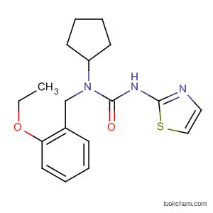Urea, N-cyclopentyl-N-[(2-ethoxyphenyl)methyl]-N'-2-thiazolyl-