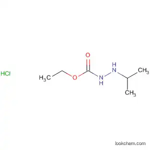 Molecular Structure of 558453-50-2 (Hydrazinecarboxylic acid, 2-(1-methylethyl)-, ethyl ester,
monohydrochloride)