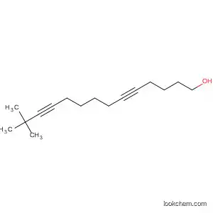 Molecular Structure of 564476-16-0 (5,11-Tetradecadiyn-1-ol, 13,13-dimethyl-)