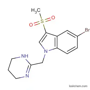 1H-Indole,
5-bromo-3-(methylsulfonyl)-1-[(1,4,5,6-tetrahydro-2-pyrimidinyl)methyl]-