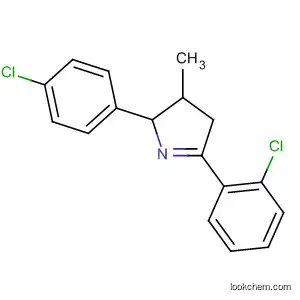 Molecular Structure of 573988-65-5 (2H-Pyrrole, 5-(2-chlorophenyl)-2-(4-chlorophenyl)-3,4-dihydro-3-methyl-)
