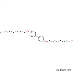 Molecular Structure of 577991-57-2 (1-Octanol, 8-[[2-[4-(nonyloxy)phenyl]-5-pyrimidinyl]oxy]-)