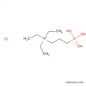 Molecular Structure of 578009-08-2 (1-Propanaminium, N,N,N-triethyl-3-(trihydroxysilyl)-, chloride)