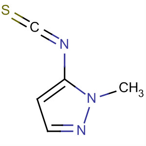 Molecular Structure of 114874-31-6 (1H-Pyrazole, 5-isothiocyanato-1-methyl-)