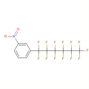 Molecular Structure of 132782-24-2 (Benzene, 1-nitro-3-(tridecafluorohexyl)-)