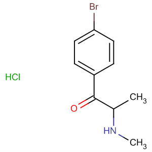 1-Propanone, 1-(4-bromophenyl)-2-(methylamino)-, hydrochloride