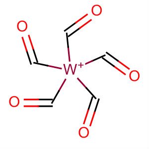 Molecular Structure of 147736-99-0 (Tungsten(1+), pentacarbonyl-)