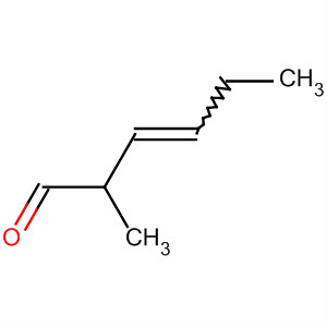 Molecular Structure of 154779-71-2 (3-Hexenal, 2-methyl-)