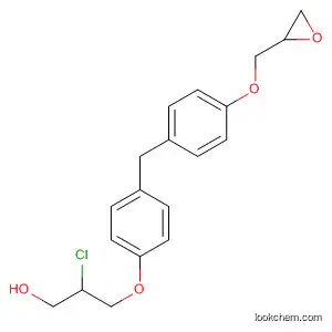 Molecular Structure of 194672-61-2 (1-Propanol, 2-chloro-3-[4-[[4-(oxiranylmethoxy)phenyl]methyl]phenoxy]-)