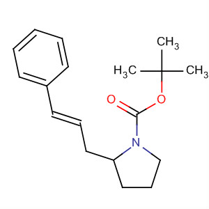 1-Pyrrolidinecarboxylic acid, 2-[(2E)-3-phenyl-2-propenyl]-, 1,1-dimethylethyl ester