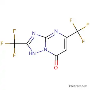 Molecular Structure of 198953-52-5 ([1,2,4]Triazolo[1,5-a]pyrimidin-7(1H)-one, 2,5-bis(trifluoromethyl)-)