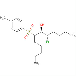 7-Dodecen-6-ol, 5-chloro-7-[(4-methylphenyl)sulfonyl]-, (5S,6R,7E)-