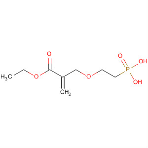 2-Propenoic acid, 2-[(2-phosphonoethoxy)methyl]-, 1-ethyl ester