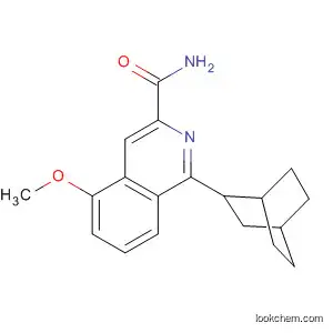 Molecular Structure of 590370-49-3 (3-Isoquinolinecarboxamide,
N-(3R)-1-azabicyclo[2.2.2]oct-3-yl-5-methoxy-)