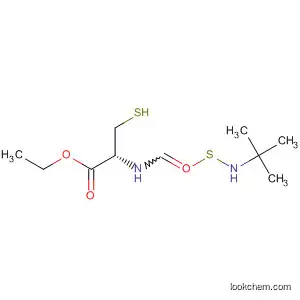 Molecular Structure of 591254-34-1 (L-Cysteine, N-[[(1,1-dimethylethyl)amino]thioxomethyl]-, ethyl ester)