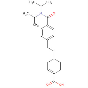 1-Cyclohexene-1-carboxylic acid, 4-[2-[4-[[bis(1-methylethyl)amino]carbonyl]phenyl]ethyl]-