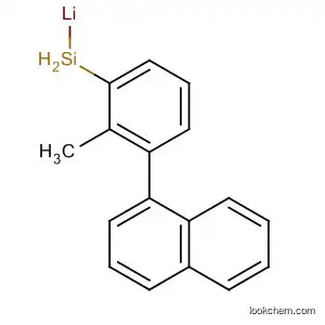 Molecular Structure of 313062-53-2 (Lithium, [(S)-methyl-1-naphthalenylphenylsilyl]-)