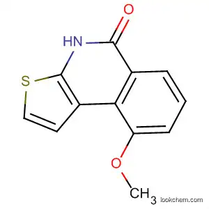 Molecular Structure of 420849-24-7 (Thieno[2,3-c]isoquinolin-5(4H)-one, 9-methoxy-)