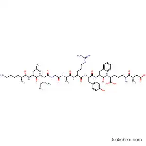 Molecular Structure of 454479-89-1 (L-Lysine,
L-lysyl-L-leucyl-L-isoleucylglycyl-L-alanyl-L-arginyl-L-tyrosyl-L-phenylalanyl-L
-a-aspartyl-)