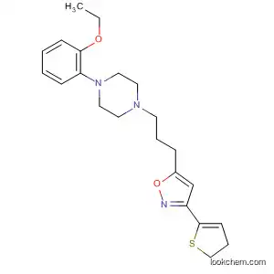 Molecular Structure of 457913-90-5 (Piperazine,
1-[3-[4,5-dihydro-3-(2-thienyl)-5-isoxazolyl]propyl]-4-(2-ethoxyphenyl)-)