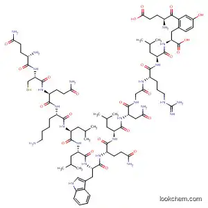 Molecular Structure of 463926-50-3 (L-Tyrosine,
L-glutaminyl-L-cysteinyl-L-glutaminyl-L-lysyl-L-leucyl-L-leucyl-L-tryptophyl-L-
glutaminyl-L-leucyl-L-asparaginylglycyl-L-arginyl-L-leucyl-L-a-glutamyl-)