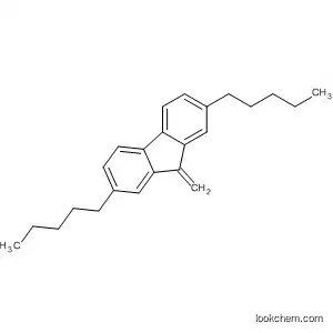 Molecular Structure of 474431-18-0 (9H-Fluorene, 9-methylene-2,7-dipentyl-)