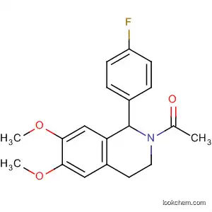 Molecular Structure of 479685-78-4 (Isoquinoline,
2-acetyl-1-(4-fluorophenyl)-1,2,3,4-tetrahydro-6,7-dimethoxy-)