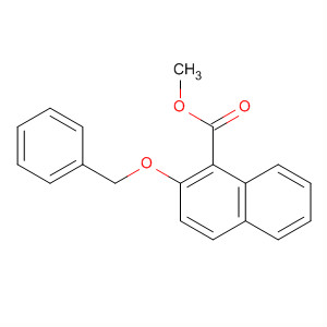 1-Naphthalenecarboxylic acid, 2-(phenylmethoxy)-, methyl ester