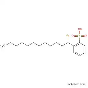 Molecular Structure of 52641-56-2 (Benzenesulfonic acid, dodecyl-, iron salt)