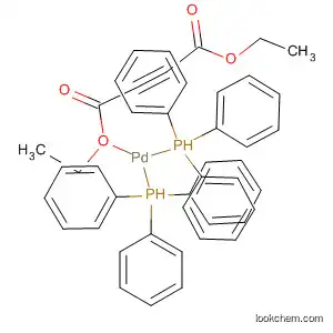 Molecular Structure of 59328-07-3 (Palladium, [(2,3-h)-diethyl 2-butynedioate]bis(triphenylphosphine)-)