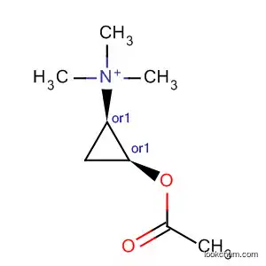 Cyclopropanaminium, 2-(acetyloxy)-N,N,N-trimethyl-, (1R,2S)-rel-