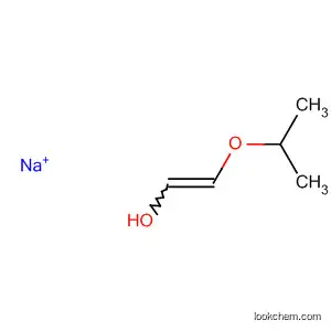 Molecular Structure of 670748-94-4 (Ethenol, 1-(1-methylethoxy)-, sodium salt)
