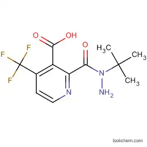 Molecular Structure of 671196-27-3 (3-Pyridinecarboxylic acid, 4-(trifluoromethyl)-,
2-(1,1-dimethylethyl)hydrazide)