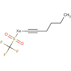676228-05-0,Xenon, 1-hexynyl[(trifluoromethyl)sulfonyl]-,