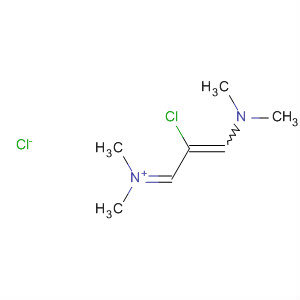 Molecular Structure of 100587-11-9 (Methanaminium,
N-[2-chloro-3-(dimethylamino)-2-propenylidene]-N-methyl-, chloride)