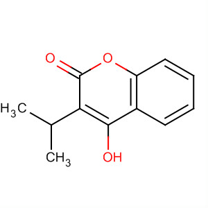 Molecular Structure of 107058-05-9 (2H-1-Benzopyran-2-one, 4-hydroxy-3-(1-methylethyl)-)