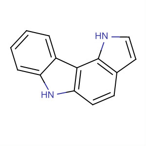 Molecular Structure of 111184-41-9 (Pyrrolo[3,2-c]carbazole, 1,6-dihydro-)