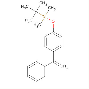 Molecular Structure of 120727-59-5 (Silane, (1,1-dimethylethyl)dimethyl[4-(1-phenylethenyl)phenoxy]-)