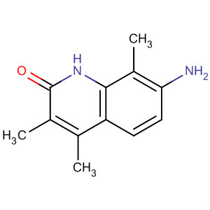 Molecular Structure of 125710-04-5 (2(1H)-Quinolinone, 7-amino-3,4,8-trimethyl-)