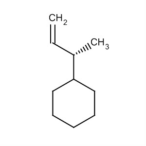 Molecular Structure of 125847-55-4 (Cyclohexane, [(1S)-1-methyl-2-propenyl]-)