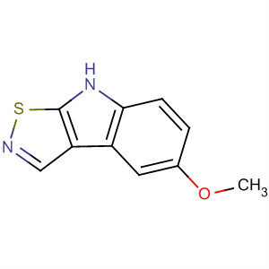 Molecular Structure of 137053-30-6 (8H-Isothiazolo[5,4-b]indole, 5-methoxy-)