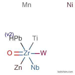 Molecular Structure of 151640-16-3 (Lead manganese nickel niobium titanium tungsten zinc zirconium oxide)